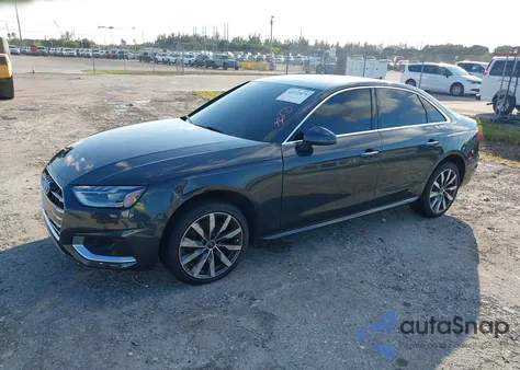 2021 Audi A4 Premium Plus 40 Tfsi Quattro S Tronic z USA, uszkodzony, nr VIN WAUBBAF40MN014909